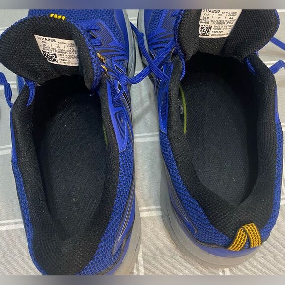 ASICS Gel Venture 8 Men’s Sz 10 Extra Wide Blue Black Sneakers Athletic Shoes - Picture 14 of 15